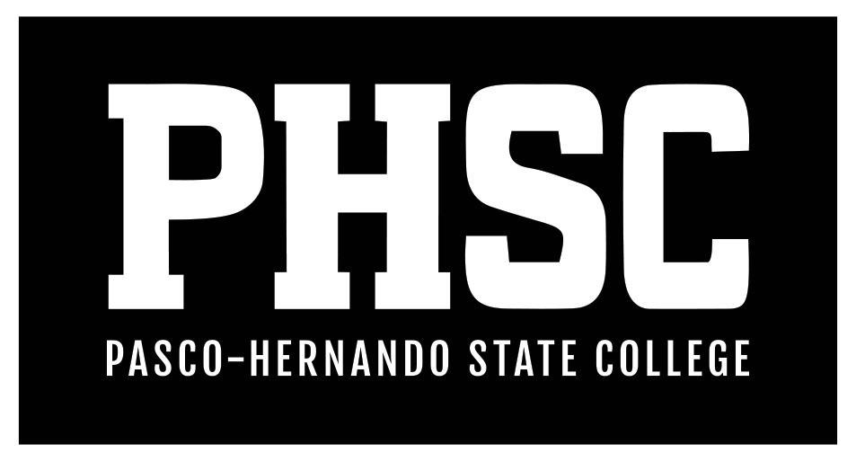 PHSC Logo White on Black Stacked