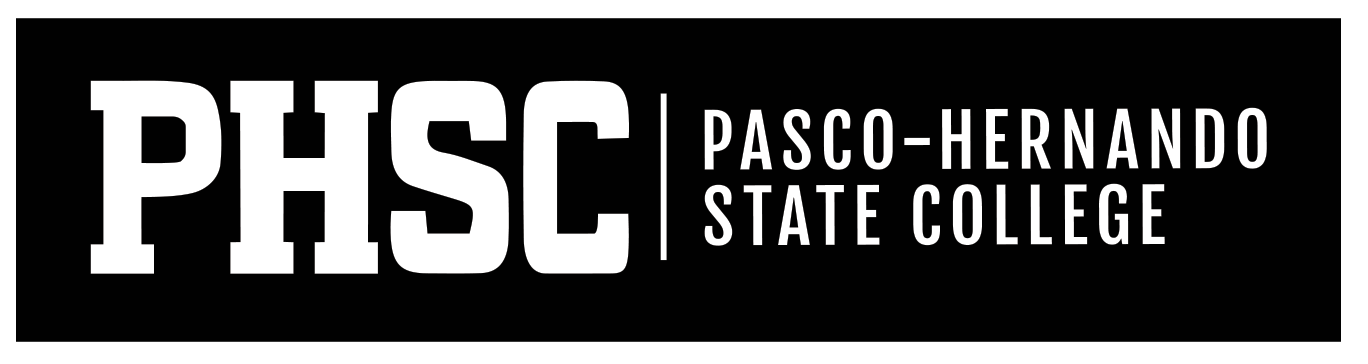 PHSC Logo White on Black Horizontal