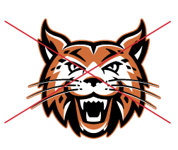 PHSC bobcat logo in a different color