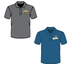 PHSC branded polo shirts