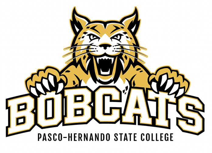 Bobcat Front Lunge - Secondary White Wordmark
