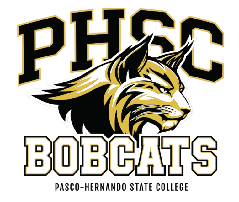 PHSC spirit arch logo with bobcats